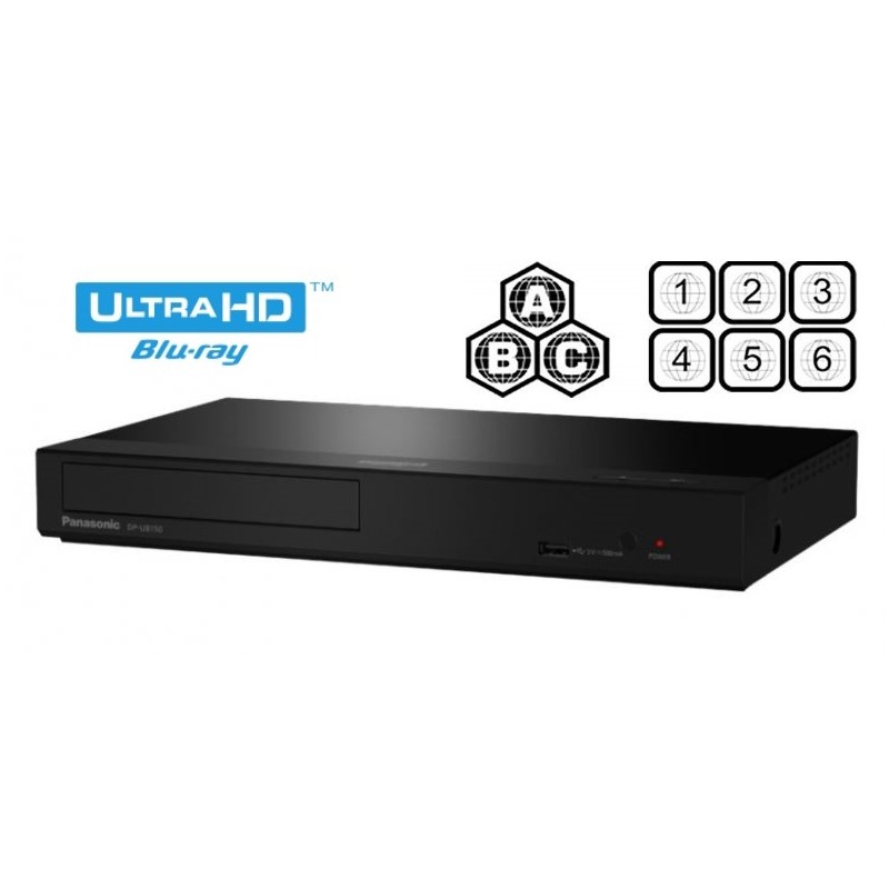 PANASONIC DP-UB150EG MULTIZONA Ultra HD 4K Blu-Ray player PANASONIC DP-UB150EG MULTIZONA Ultra HD 4K Blu-Ray player